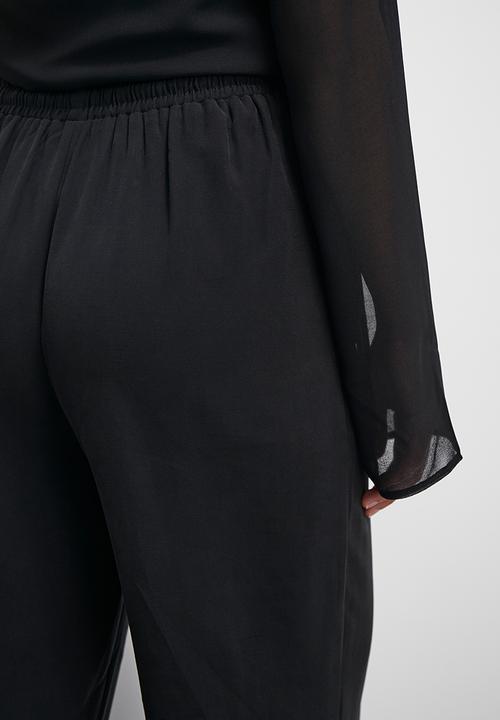 Superbalist - Sporty smart trouser - black