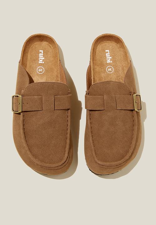 Cotton On - Rex moccasin mule - roebuck micro