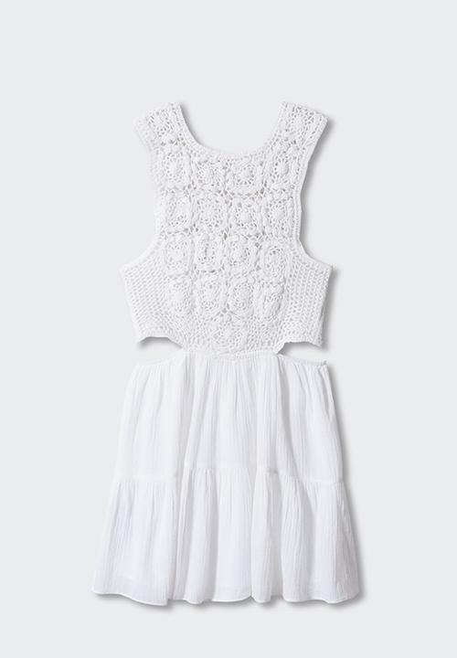 MANGO - Dress blake - white