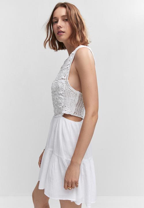 MANGO - Dress blake - white