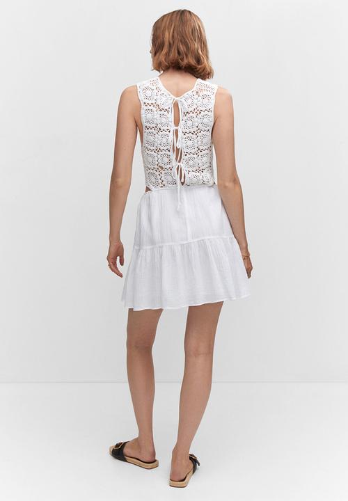 MANGO - Dress blake - white