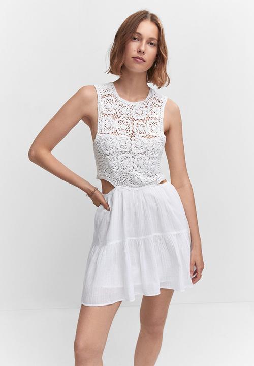 MANGO - Dress blake - white