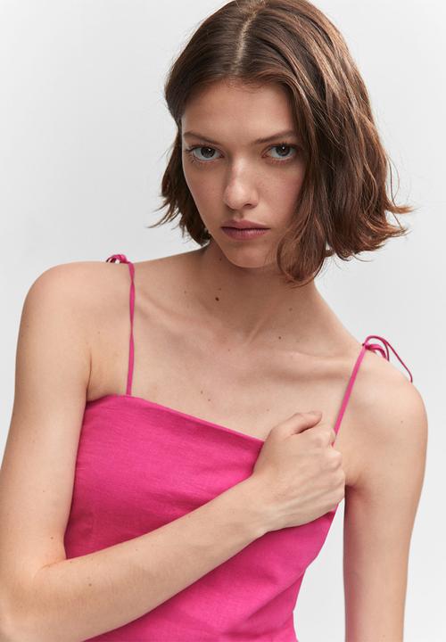 MANGO - Dress pedro - bright pink