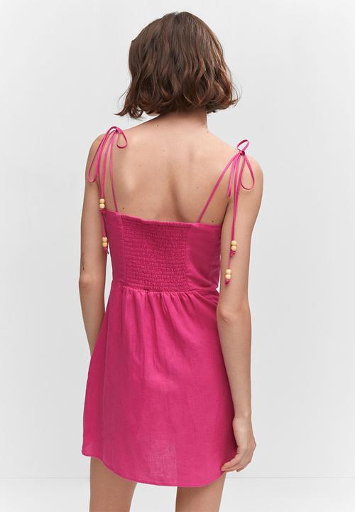 MANGO - Dress pedro - bright pink