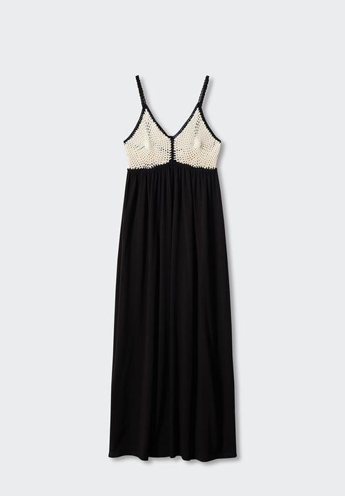 MANGO - Dress eva - black