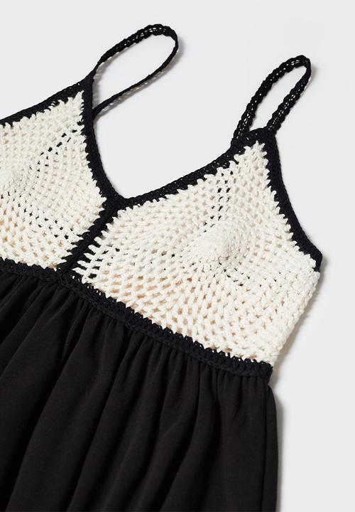 MANGO - Dress eva - black