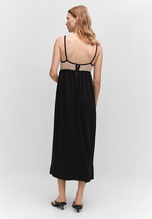 MANGO - Dress eva - black