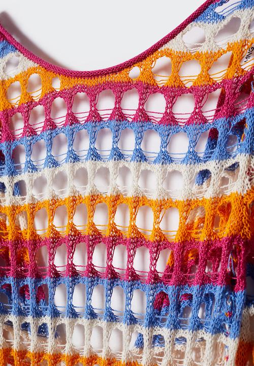MANGO - Dress dalias - light pastel orange