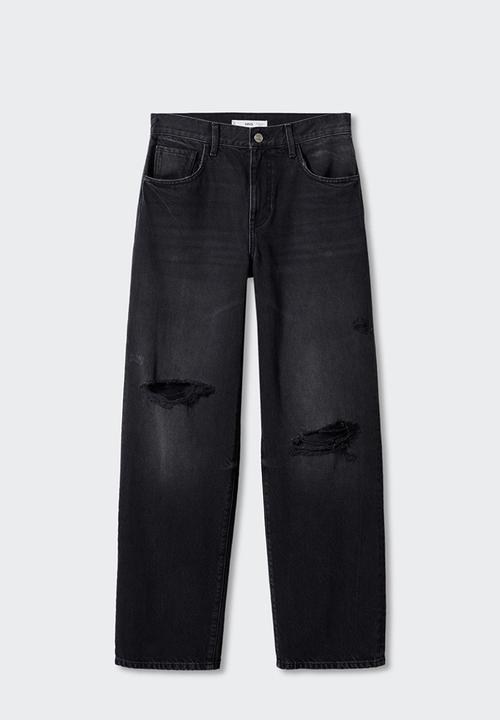 MANGO - Jeans kathy - open grey