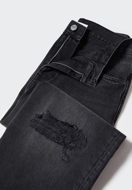 MANGO - Jeans kathy - open grey