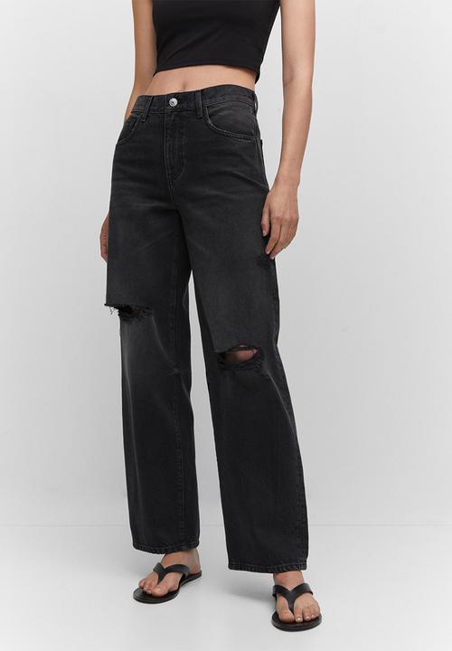 MANGO - Jeans kathy - open grey