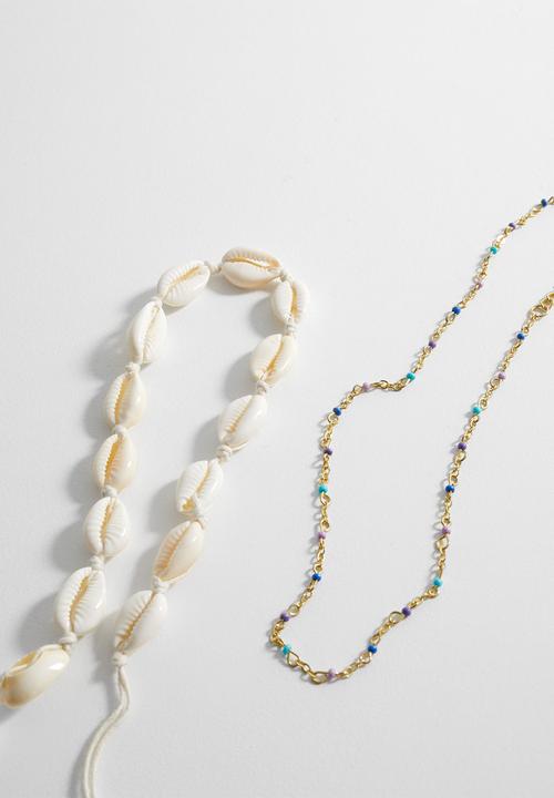 MANGO - Necklace niza - gold
