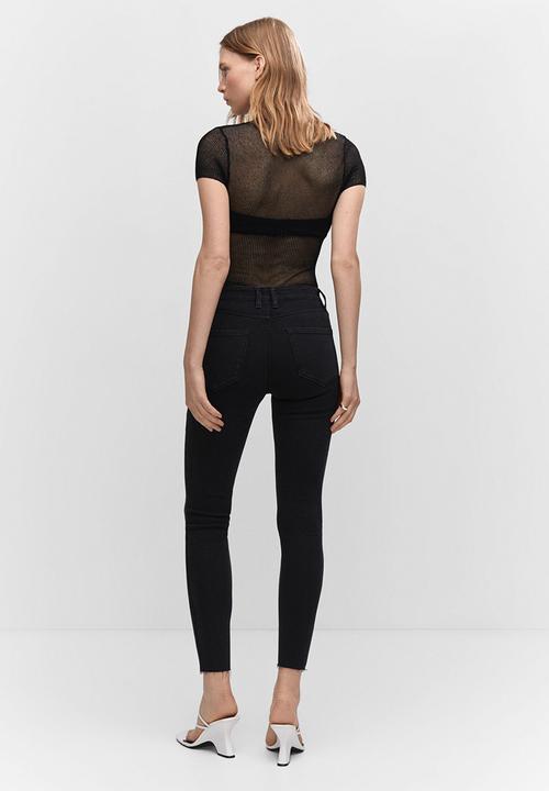 MANGO - Jeans isa - open grey