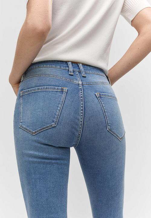 MANGO - Jeans isa - open blue