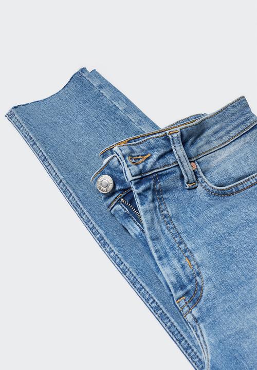 MANGO - Jeans isa - open blue