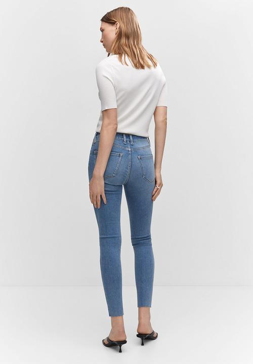 MANGO - Jeans isa - open blue
