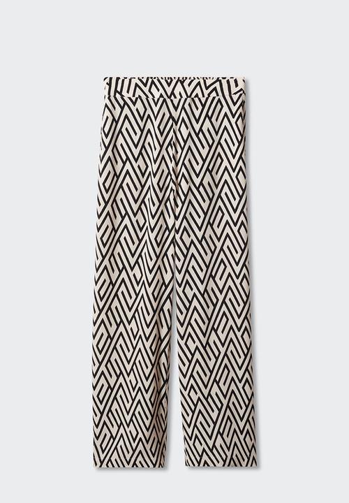 MANGO - Trousers poems - black
