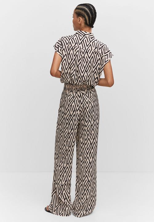 MANGO - Trousers poems - black