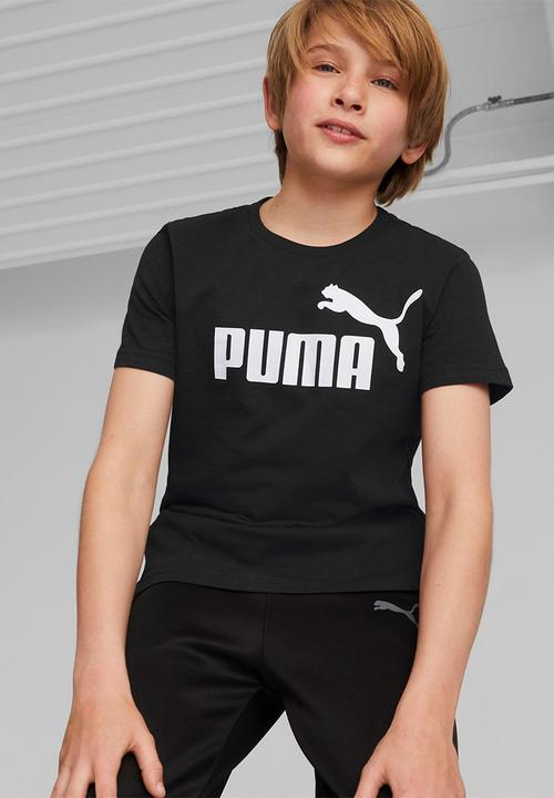 PUMA - Ess logo tee b - puma black