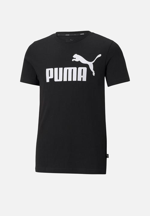 PUMA - Ess logo tee b - puma black
