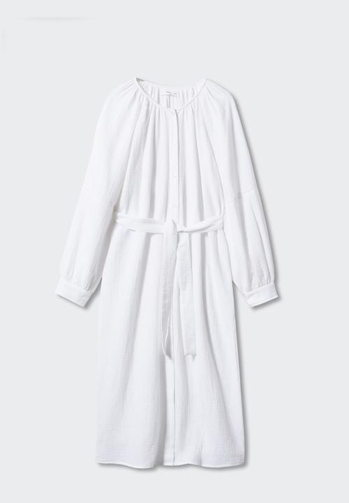MANGO - Dress ibiza - white