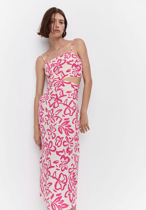 MANGO - Dress olimpia - bright pink