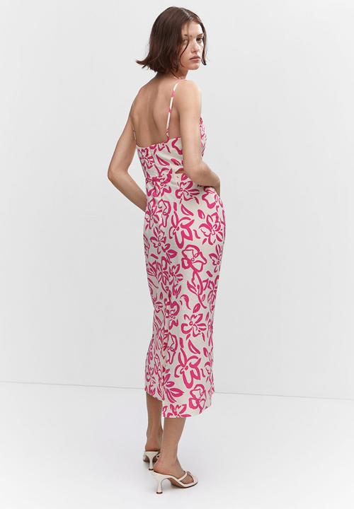 MANGO - Dress olimpia - bright pink