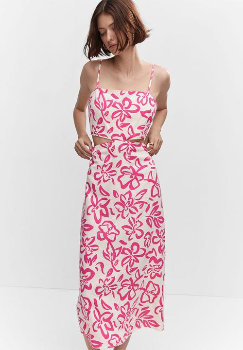 MANGO - Dress olimpia - bright pink