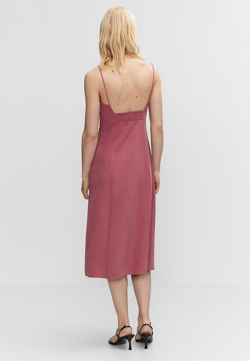 MANGO - Dress boscol-h - mid pink