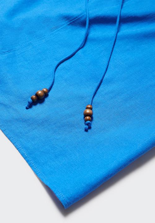 MANGO - Dress pino - mid blue