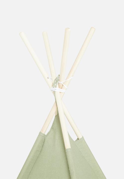 H&S - Olive garden teepee - green