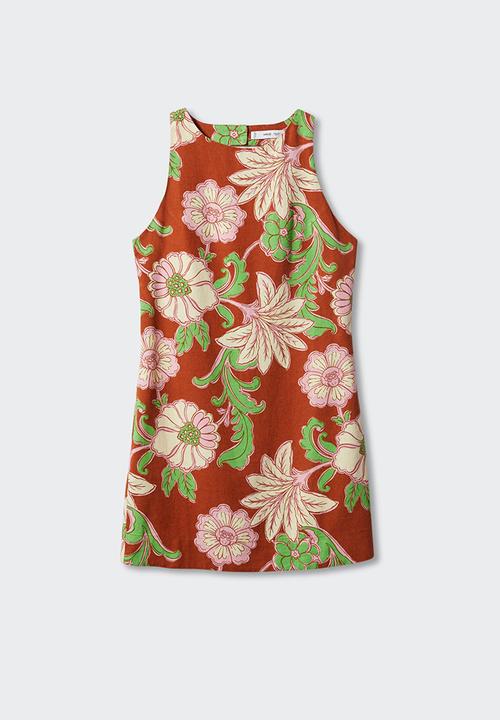 MANGO - Dress noemi - brown