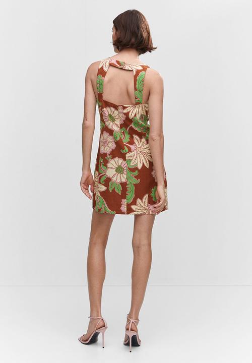 MANGO - Dress noemi - brown