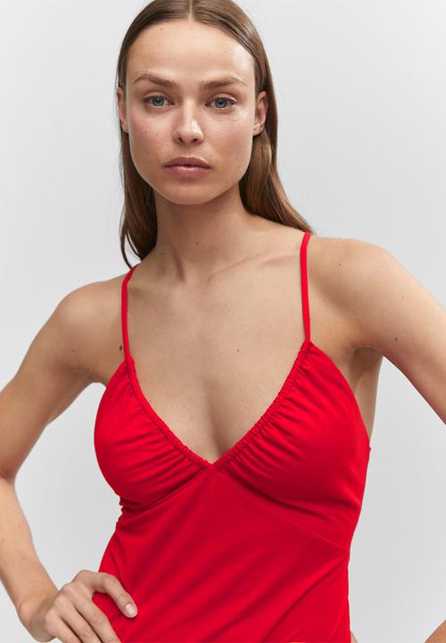 MANGO - Dress martina - red