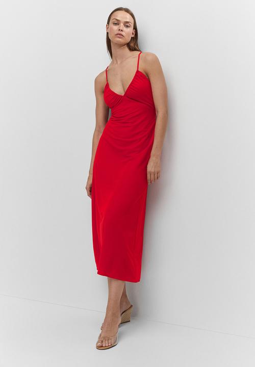 MANGO - Dress martina - red