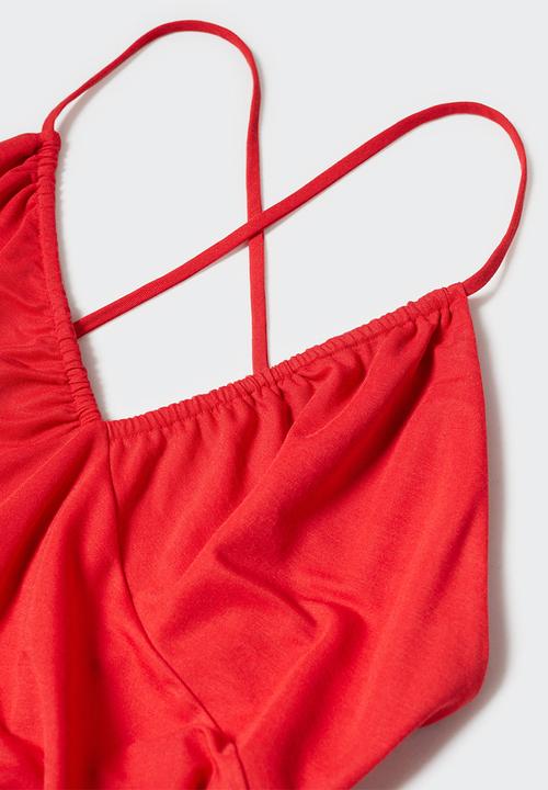 MANGO - Dress martina - red