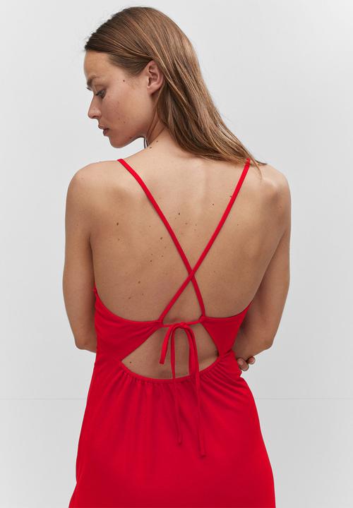 MANGO - Dress martina - red