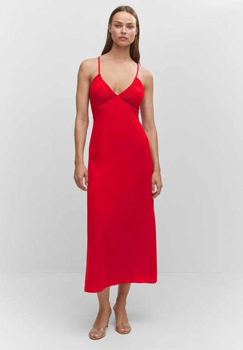 MANGO - Dress martina - red