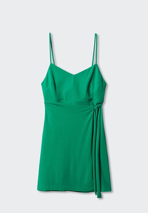 MANGO - Dress lari - green