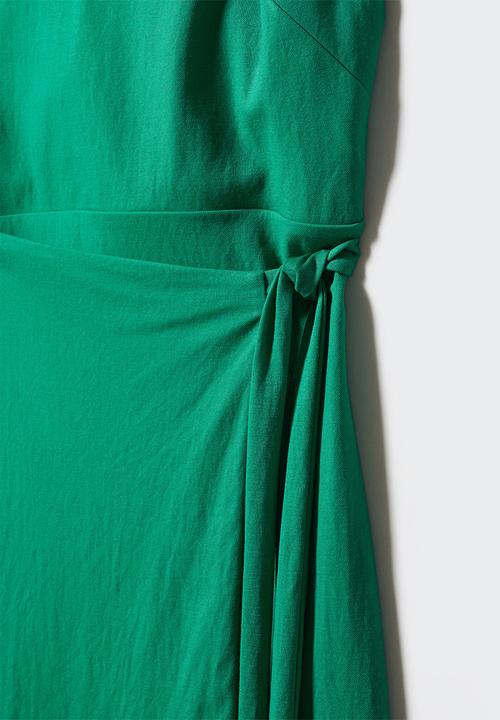 MANGO - Dress lari - green