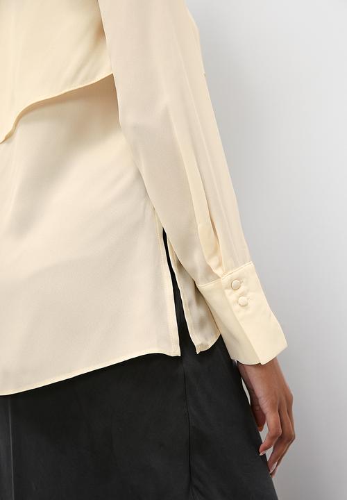 Superbalist - Double layer flow blouse - shortbread