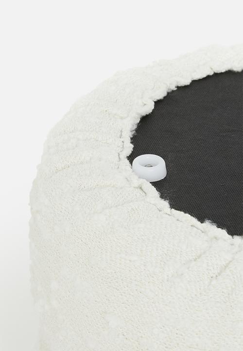Sixth Floor - Giulia ottoman - white