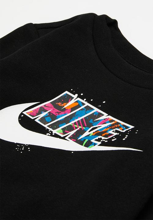 Nike - Nkb b nsw thrill crew pant set - carbon heather
