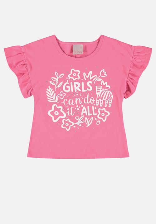 Quimby - Single jersey top - pink