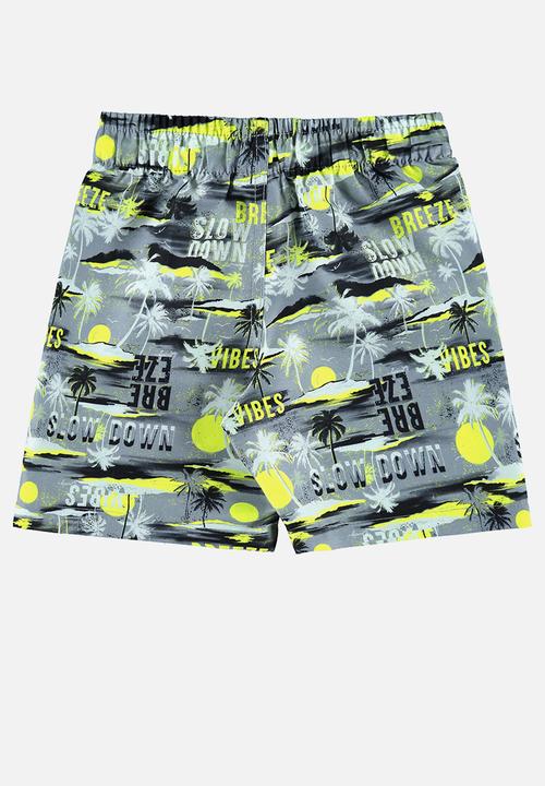 Quimby - Microfiber bermuda - grey