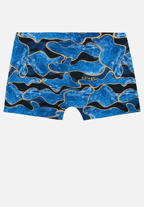 Quimby - Upf 50+ sun protection swimming trunks - blue