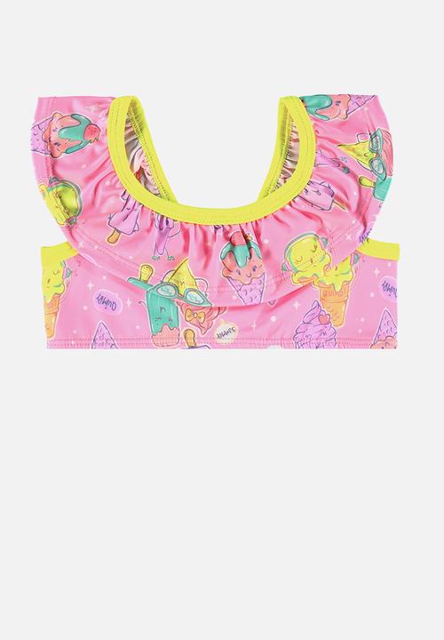 Quimby - Upf 50+ sun protection swimming bikini - pink