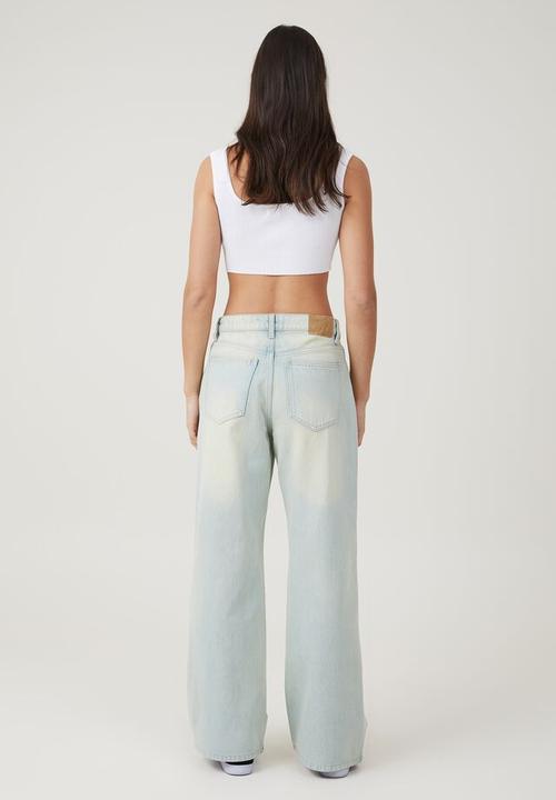 Cotton On - Relaxed wide leg jean - blondie blue
