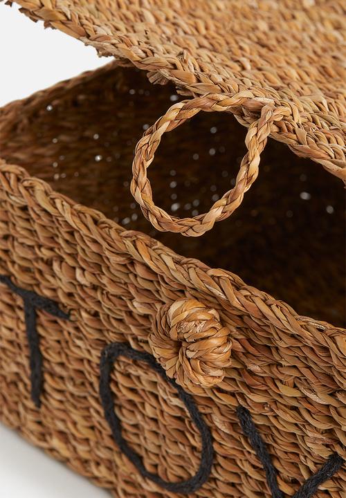 H&M - Toy storage box - beige ,multi