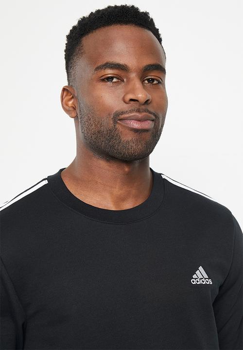 adidas Performance - M 3s fl brs swt - black & white